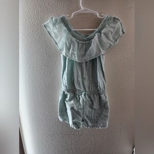5T blue romper